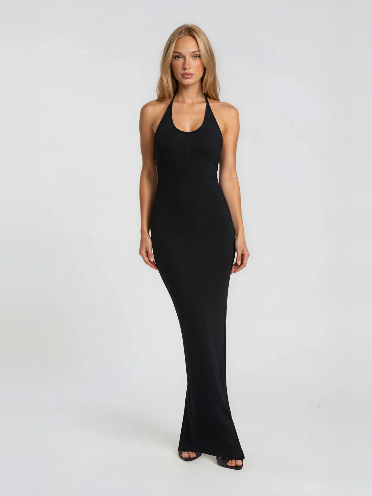 fitted lace wedding dress Coco Maxi Dress. Romantic, Sleek & Effortless